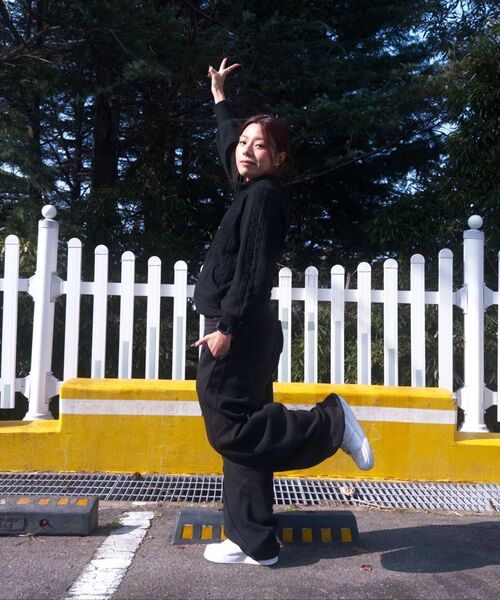 JUAN HOMME（ジュアンオム）の「ツイストスウェットパンツ（ブラック）（スウェットパンツ・レディース・その他・MEDIUM/SMALL/LARGE）」の8枚目の写真