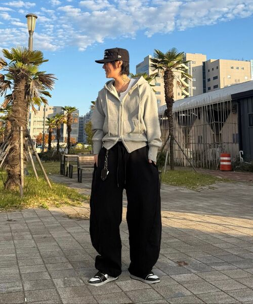 JUAN HOMME（ジュアンオム）の「ツイストスウェットパンツ（ブラック）（スウェットパンツ・レディース・その他・MEDIUM/SMALL/LARGE）」の9枚目の写真