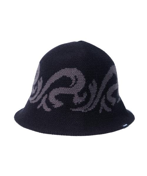 XLARGE（エクストララージ）の「KNIT BUCKET HAT（ハット・メンズ・ブラック/オリーブ/グレー・M/L）」の2枚目の写真