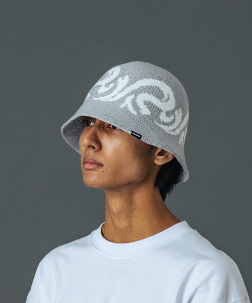 XLARGE（エクストララージ）の「KNIT BUCKET HAT（ハット・メンズ・ブラック/オリーブ/グレー・M/L）」の5枚目の写真