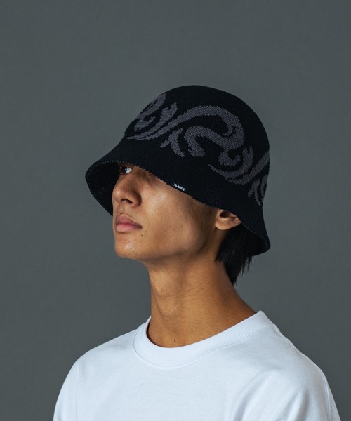 XLARGE（エクストララージ）の「KNIT BUCKET HAT（ハット・メンズ・ブラック/オリーブ/グレー・M/L）」の6枚目の写真