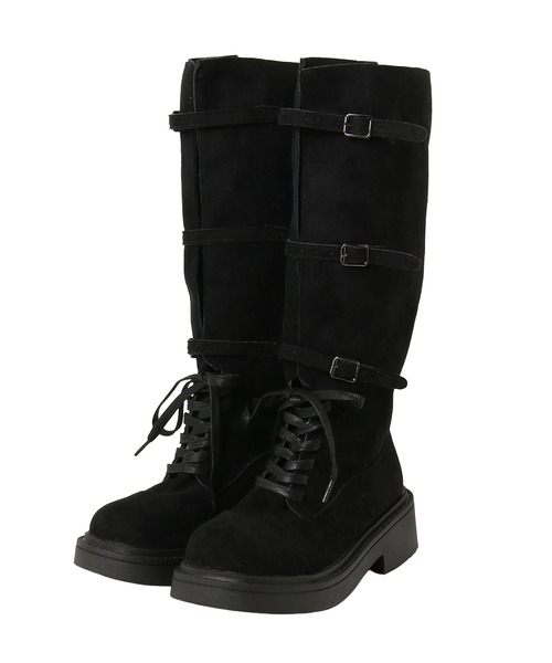 tinkerend(ティンカーエンド)の「Grunge Engineer Boots / グランジエンジニアブーツ(ブーツ・レディース・ブラウン/ブラック・24/23.5/24.5)」の2枚目の写真