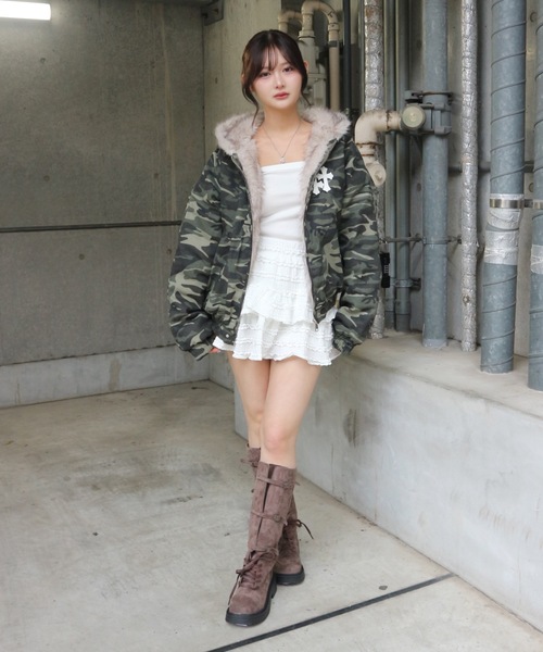 tinkerend(ティンカーエンド)の「Grunge Engineer Boots / グランジエンジニアブーツ(ブーツ・レディース・ブラウン/ブラック・24/23.5/24.5)」の12枚目の写真