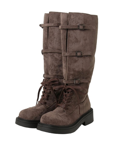 tinkerend(ティンカーエンド)の「Grunge Engineer Boots / グランジエンジニアブーツ(ブーツ・レディース・ブラウン/ブラック・24/23.5/24.5)」の13枚目の写真