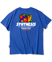 ASSORTED FRUITS グラフィックTシャツ - ブルー
