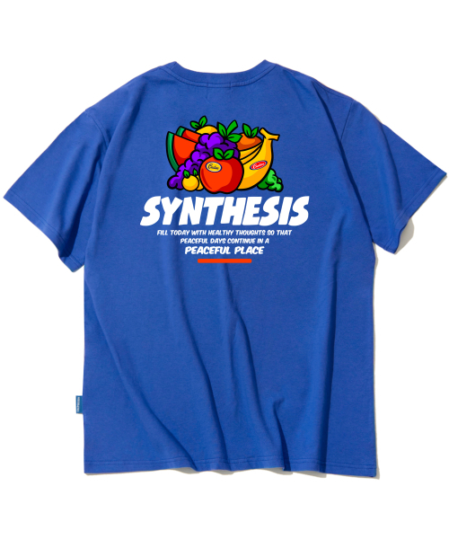 TRIPSHION(トリップション)の「ASSORTED FRUITS グラフィックTシャツ - ブルー(Tシャツ/カットソー・メンズ・その他・LARGE/MEDIUM/X-LARGE)」の1枚目の写真