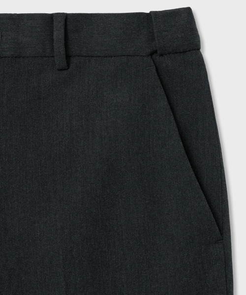 NONBLANK（ノンブランク）の「[ヒョンキム] セミワイドフィットスラックス_チャコールグレー（スラックス・メンズ・その他・SMALL/MEDIUM/LARGE）」の3枚目の写真