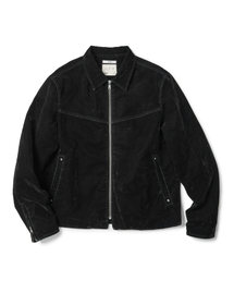 ETCE（イーティーシーイー）の「VELVET DENIM EVENING JACKET (BLACK)（デニムジャケット）」
