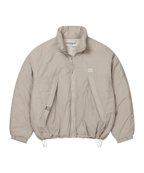 CENTAUR.KR（セントール）の「CENTAUR OVERSIZED PADDED JUMPER_LIGHT BEIGE（ダウンジャケット/コート・レディース・その他・F）」の5枚目の写真
