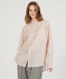 フリルジャージーシャツ / Ruffled Jersey Shirt（シャツ/ブラウス