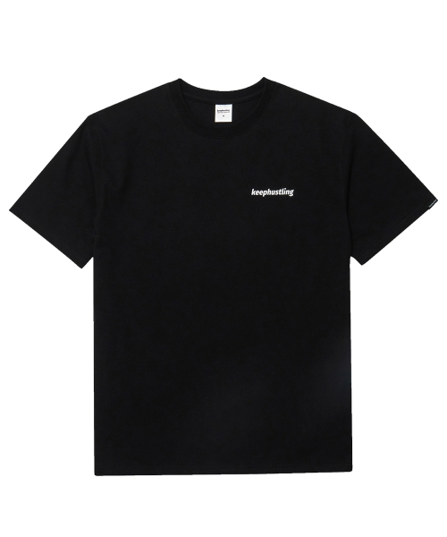 KEEPHUSTLING(キープハッスリング)の「エフォートアウトカムグラフ半袖Tシャツ(ブラック)(Tシャツ/カットソー・レディース・ブラック・MEDIUM/LARGE)」の2枚目の写真