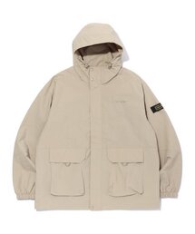 Pendulum（ペンデュラム）の「Double Pocket Hooded Jumper BEIGE (LO1JU027-005)（ナイロンジャケット）」