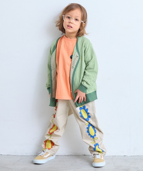 MARKEY'S（マーキーズ）の「ツイルプリントパンツ（その他パンツ・キッズ・オフホワイト/ネイビー/レッド/グリーン・100/95/90/80/150/140/130/120/110）」の17枚目の写真