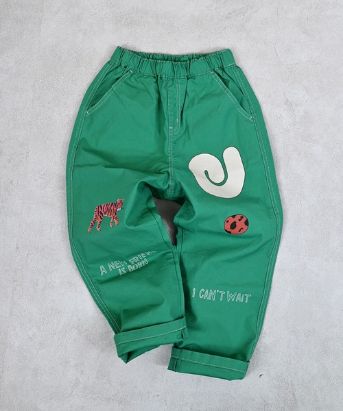 MARKEY'S（マーキーズ）の「ツイルプリントパンツ（その他パンツ・キッズ・オフホワイト/ネイビー/レッド/グリーン・100/95/90/80/150/140/130/120/110）」の6枚目の写真