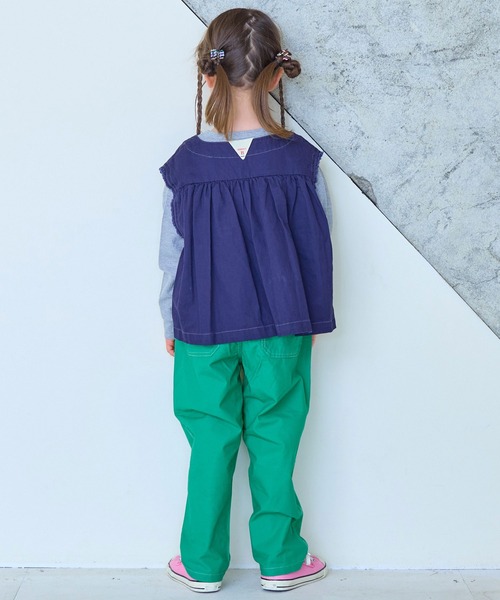 MARKEY'S（マーキーズ）の「ツイルプリントパンツ（その他パンツ・キッズ・オフホワイト/ネイビー/レッド/グリーン・100/95/90/80/150/140/130/120/110）」の9枚目の写真