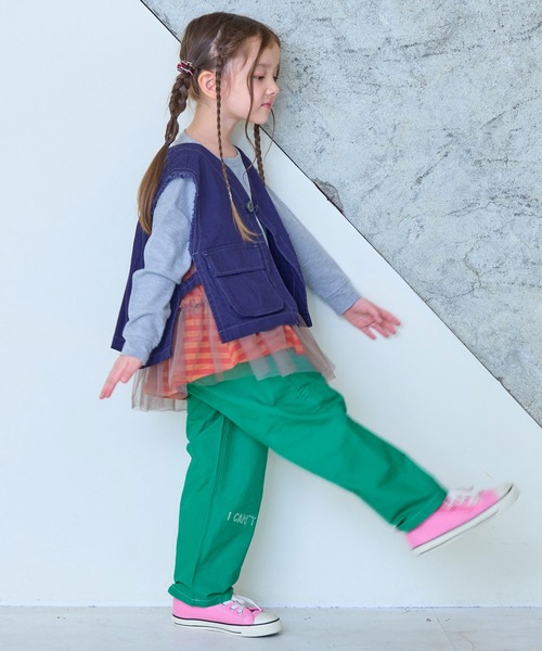 MARKEY'S（マーキーズ）の「ツイルプリントパンツ（その他パンツ・キッズ・オフホワイト/ネイビー/レッド/グリーン・100/95/90/80/150/140/130/120/110）」の11枚目の写真