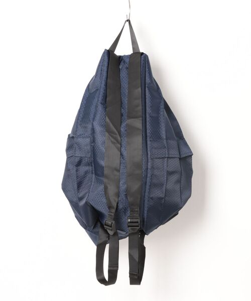 VIBGYOR（ヴィブジョー）の「LESRIRE/折りたたみリュック エコバッグ L9224（バックパック/リュック・レディース・ブラック/グレー/ピンク/ネイビー・FREE）」の15枚目の写真