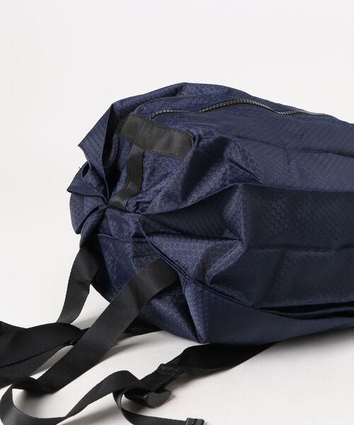 VIBGYOR（ヴィブジョー）の「LESRIRE/折りたたみリュック エコバッグ L9224（バックパック/リュック・レディース・ブラック/グレー/ピンク/ネイビー・FREE）」の16枚目の写真