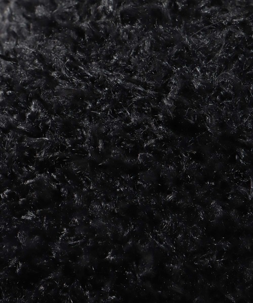 Three Four Time（ｽﾘｰﾌｫｰﾀｲﾑ）の「イヤーニット帽（ニットキャップ/ビーニー・レディース・ベージュ/ブラック・FREE）」の9枚目の写真