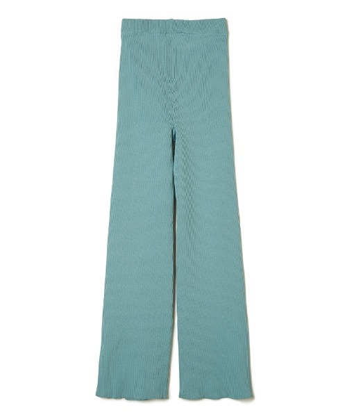 soduk(スドーク)の「【soduk】colored stitch slit knit trousers(その他パンツ・レディース・ブラック/ライトブルー・ONE SIZE)」の10枚目の写真