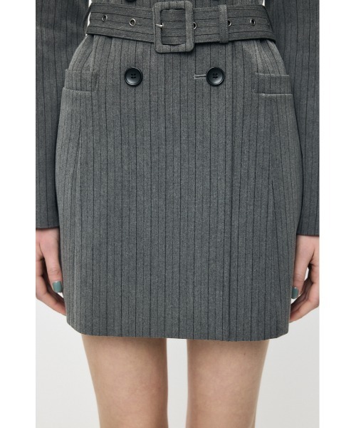 MOUSSY（マウジー）の「DOUBLE BREASTED BLAZER ミニワンピース（ワンピース・レディース・ブラック系その他/ベージュ/グレー系その他・1/2）」の22枚目の写真