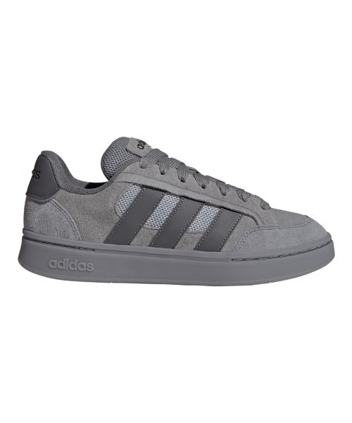 adidas(アディダス)の「【別注】アディダス adidas グランドコート アルファ 限定コラボ(スニーカー・メンズ・グレー・25.0cm/25.5cm/26.0cm/26.5cm/27.0cm/27.5cm/28.0cm)」の4枚目の写真