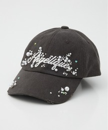 SLY | 【2026SS新作】LOGO BIJOU CAP ロゴビジュー キャップ(キャップ)