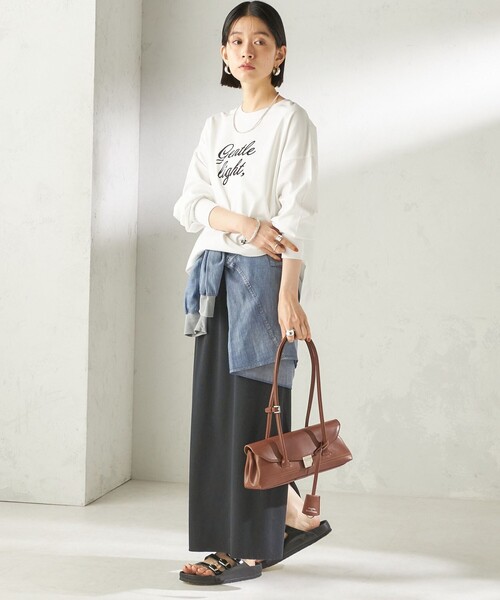 SHIPS(シップス)の「【WEB限定】George Cinq:SHOULDER BAG(S)(ショルダーバッグ・レディース・キャメル/ブラック・ONE SIZE)」の14枚目の写真
