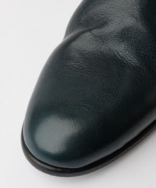 alfredoBANNISTER（アルフレッドバニスター）の「【26S/S 新色追加】ソフトレザー ドレープシューズ / スリッポンシューズ（スリッポン・メンズ・キャメル/ブラック/ネイビー/ワイン・41/40/39/45/44/43/42）」の7枚目の写真