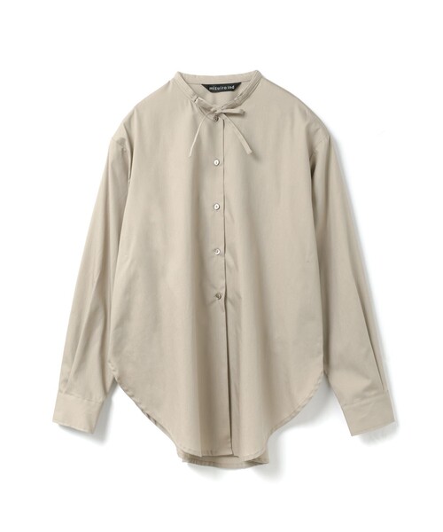 セール】mizuiro ind リボンタイロングシャツ（シャツ/ブラウス