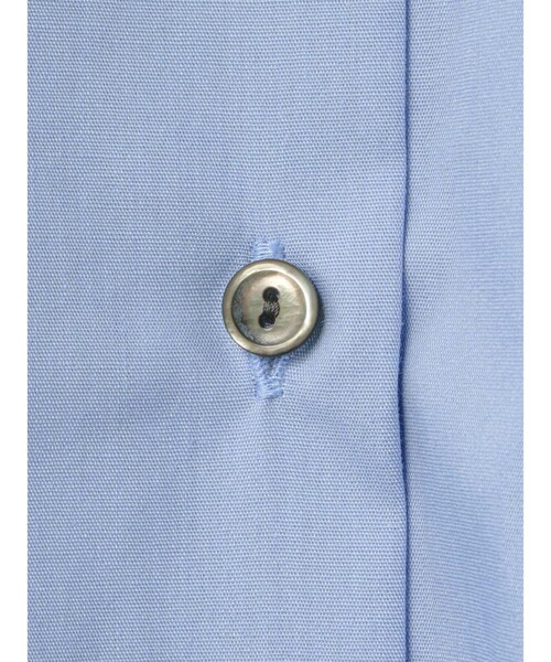 mizuiroind（ミズイロインド）の「mizuiro ind リボンタイロングシャツ（シャツ/ブラウス・レディース・ベージュ/オフホワイト/ライトブルー・FREE）」の14枚目の写真