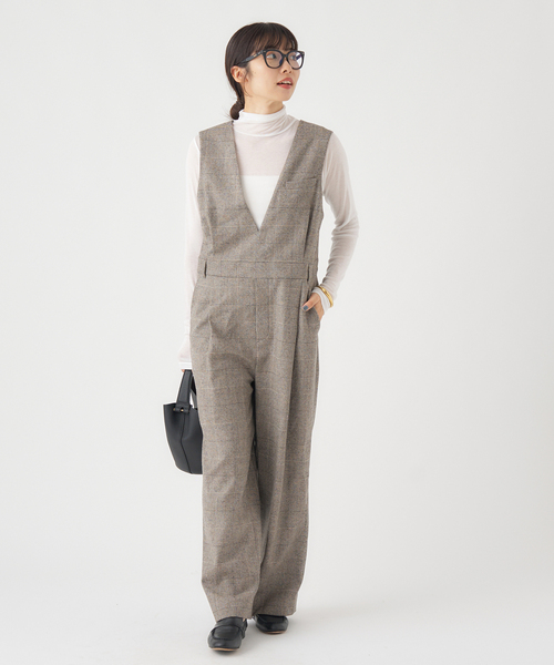 IENA（イエナ）の「《追加3》リヨセルカシミヤタートルネック（Tシャツ/カットソー・レディース・ブラック/ライトグレー/ホワイト/ピンク・FREE）」の8枚目の写真