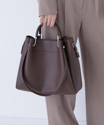 NATURAL BEAUTY BASIC | ◇メタルハンドルタックショルダーバッグ(ショルダーバッグ)