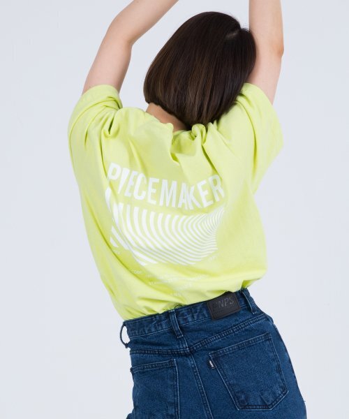 PIECEMAKER(ピースメーカー)の「SIGNATURE TEE (LIME)(Tシャツ/カットソー・レディース・その他・M/L)」の4枚目の写真