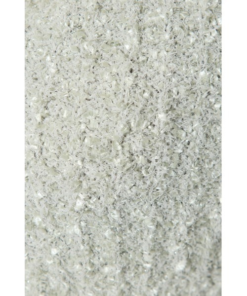 rienda（リエンダ）の「デザインボタンオフショルニットカーディガントップス 春服（カーディガン/ボレロ・レディース・ライトグリーン/ライトブルー/ホワイト・FREE）」の20枚目の写真