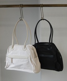 CURI BISCUI（キュリ　ビスキュイ）の「ナイロン素材 2層 A4 ボストンバッグ（ボストンバッグ）」