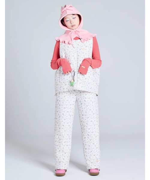 Little sunny bite(リトルサニーバイト)の「littlesunnybite/リトルサニーバイト/floral quilteing vest(その他アウター・レディース・ホワイト/ピンク/ブラック・M/S)」の19枚目の写真