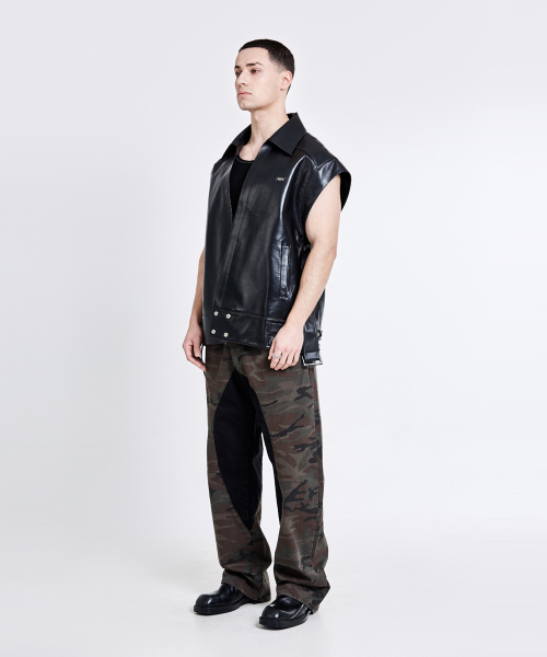 51%(フィフティーワンパーセント)の「Lining cargo pants - camo black(デニムパンツ・メンズ・その他・L/M)」の11枚目の写真