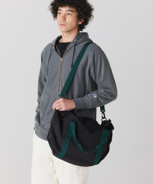 Champion(チャンピオン)の「【Champion/チャンピオン】直営限定コレクション メンズ ボストンバッグ(ボストンバッグ・メンズ・ブラック/グレー系1/ネイビー・FREE)」の2枚目の写真