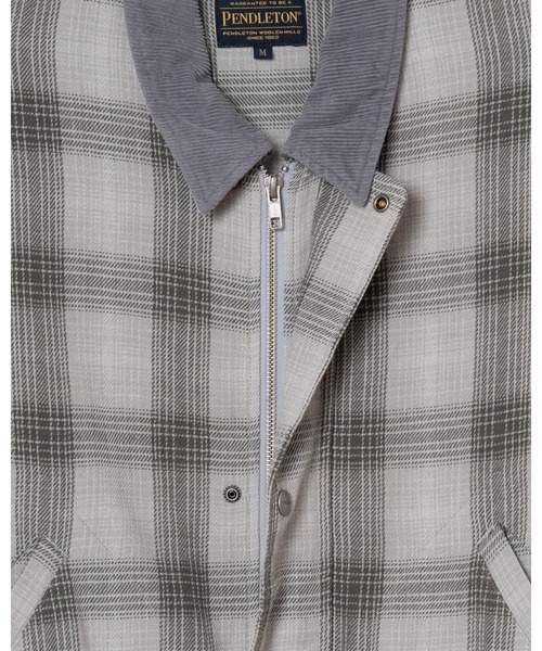 PENDLETON（ペンドルトン）の「ハンティング・ジャケット（その他アウター・メンズ・セージグリーン/チャコールグレー/コーラル・SMALL/MEDIUM/LARGE）」の17枚目の写真