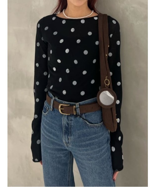 SLY（スライ）の「MICHIXSLY BELT ミチスライベルト（ベルト・レディース・ブラウン/ベージュ・FREE）」の19枚目の写真