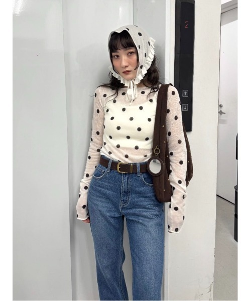 SLY（スライ）の「MICHIXSLY BELT ミチスライベルト（ベルト・レディース・ブラウン/ベージュ・FREE）」の21枚目の写真