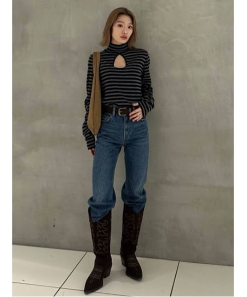 SLY（スライ）の「MICHIXSLY BELT ミチスライベルト（ベルト・レディース・ブラウン/ベージュ・FREE）」の22枚目の写真