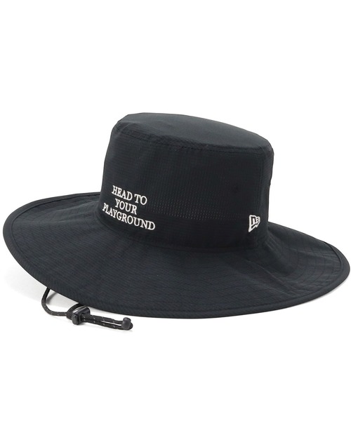 NEW ERA(ニューエラ)の「ニューエラ アウトドア アドベンチャーハット つば広ワイドブリム(ハット・メンズ・ブラック・L/XL/M/L/S/M)」の1枚目の写真