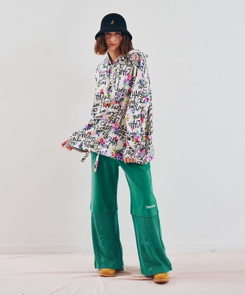 RNA（アールエヌエー）の「J2182 カオスラブフラワージャケット（ブルゾン・レディース・ホワイト/ブラック・MEDIUM）」の17枚目の写真