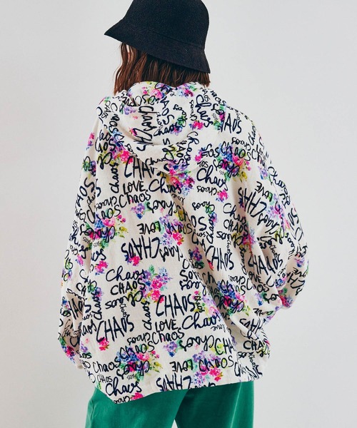 RNA（アールエヌエー）の「J2182 カオスラブフラワージャケット（ブルゾン・レディース・ホワイト/ブラック・MEDIUM）」の21枚目の写真