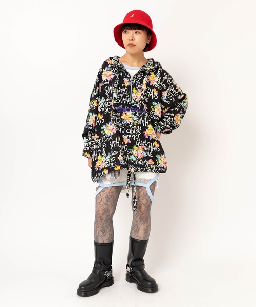 RNA（アールエヌエー）の「J2182 カオスラブフラワージャケット（ブルゾン・レディース・ホワイト/ブラック・MEDIUM）」の13枚目の写真