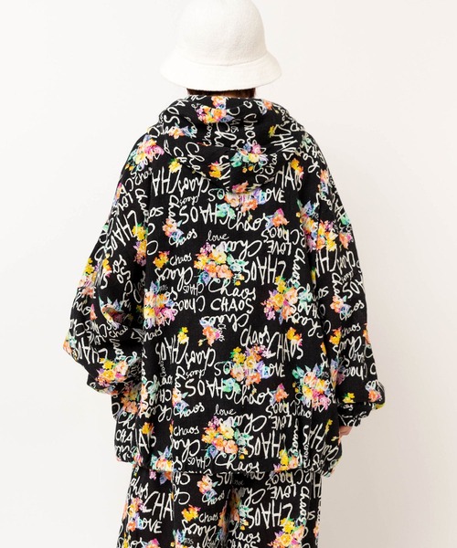 RNA（アールエヌエー）の「J2182 カオスラブフラワージャケット（ブルゾン・レディース・ホワイト/ブラック・MEDIUM）」の8枚目の写真