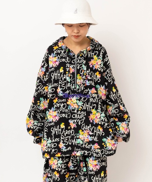 RNA（アールエヌエー）の「J2182 カオスラブフラワージャケット（ブルゾン・レディース・ホワイト/ブラック・MEDIUM）」の6枚目の写真