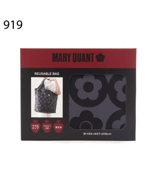 one'sterrace(ワンズテラス)の「MARY QUANT エコバッグ イチゴ 箱入り(エコバッグ/サブバッグ・レディース・レッド系9/ブラック系8・99)」の12枚目の写真